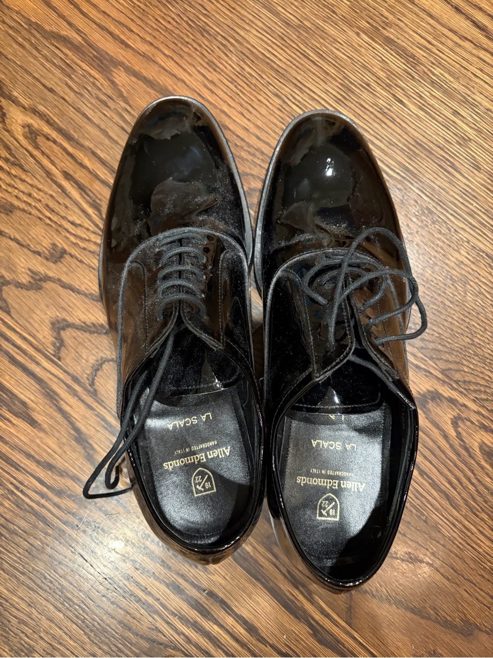 Allen Edmonds Black - LA SCALA - size 8
